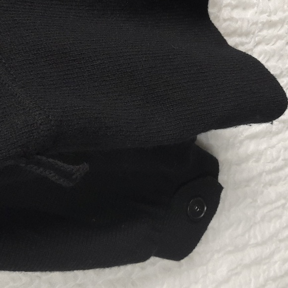 Elie Tahari 100% Cashmere Knit Cardigan Small Black A0072 - Picture 6 of 6